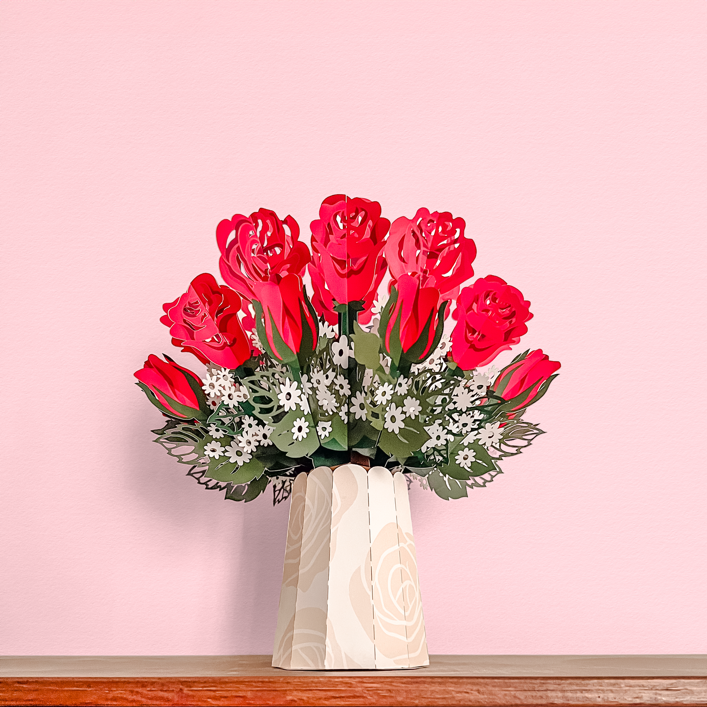 Red roses bouquet