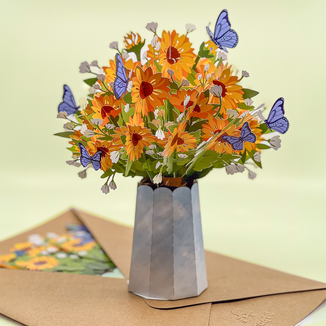 Sunflowers bouquet